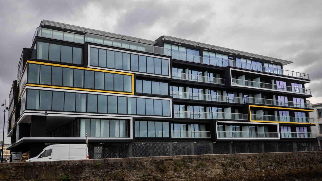 Le Barracuda & Spa, Centre Port, Pieds Dans L'Eau, Vue Mer Brest Bagian luar foto